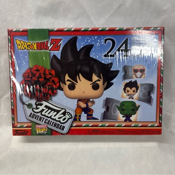 Funko Dragon Ball Z Advent Calendar with Blue and Red Design - Picture 2 of 6
